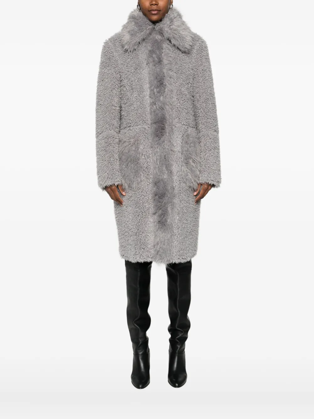Faux Fur Reversible Coat