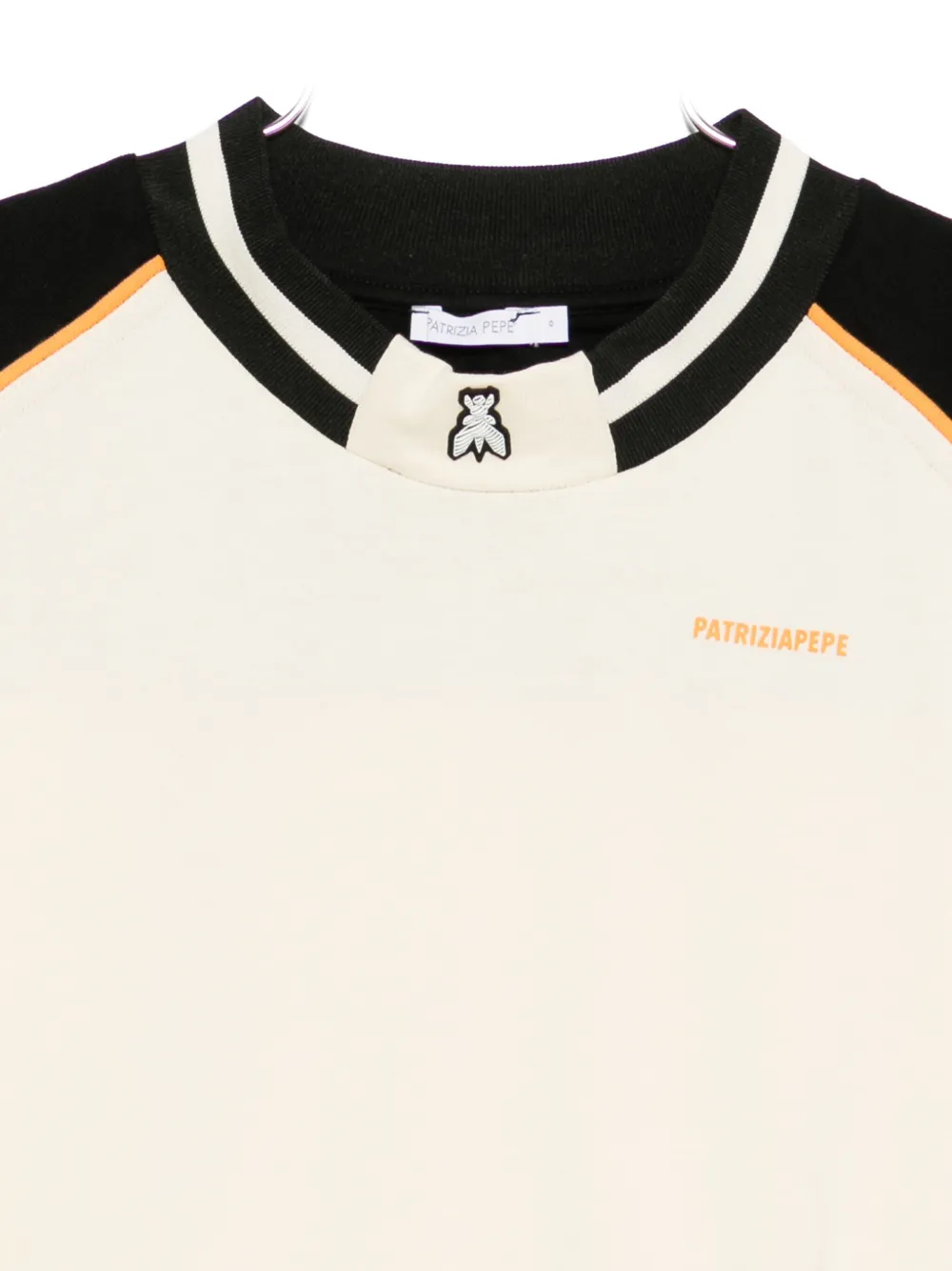 Patrizia Pepe Stripe-detail Top In Neutral