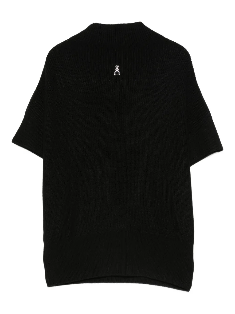 Patrizia Pepe Essential gebreide top Zwart