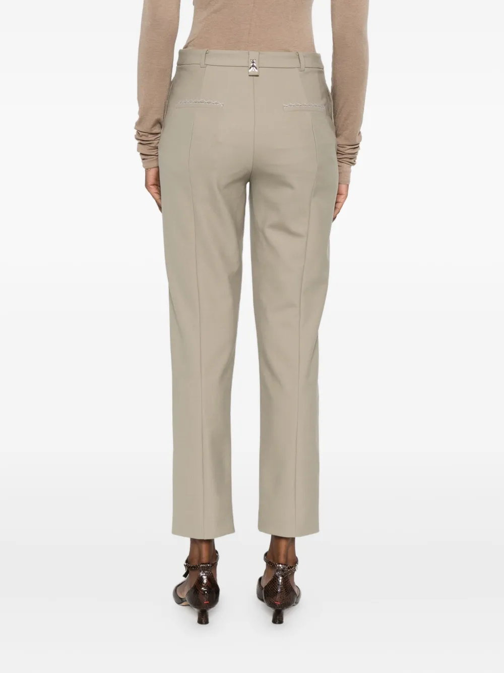 Patrizia Pepe Straight broek Beige