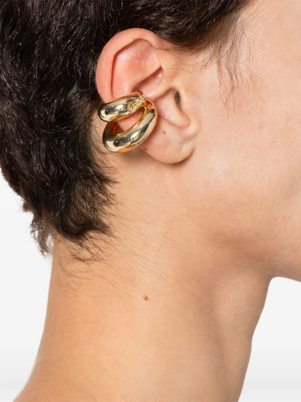 Patrizia Pepe Dubbele oorbel - Goud