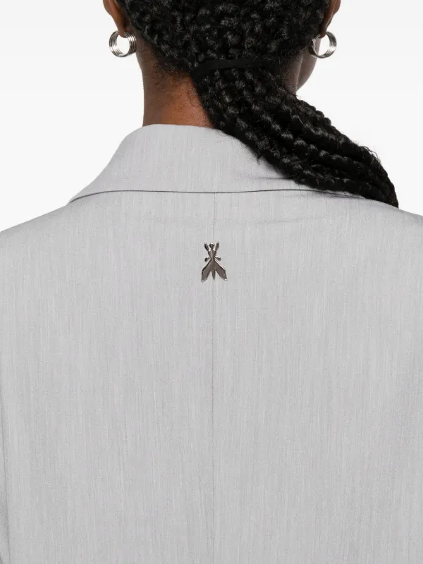 Patrizia Pepe Essential ジャケット | グレー | FARFETCH JP