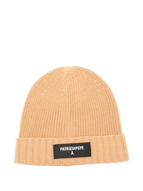 Patrizia Pepe ribbed beanie