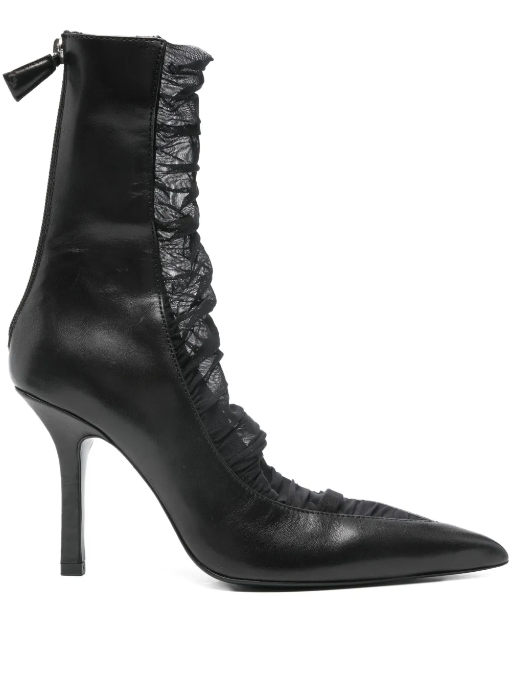 Patrizia Pepe 95 mm enkellaarzen Zwart