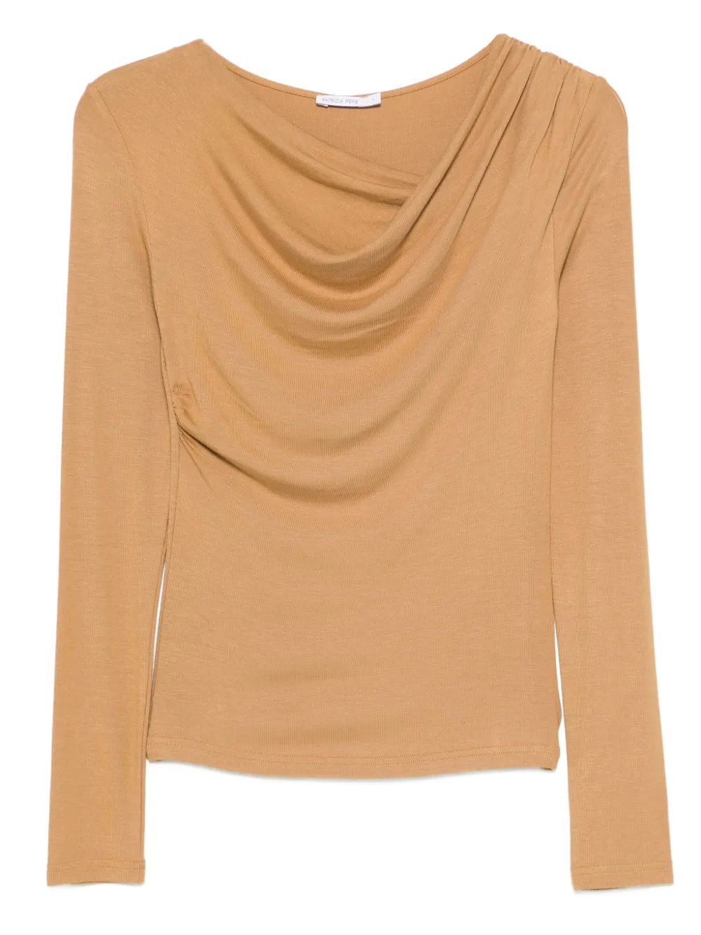 Patrizia Pepe asymmetrical blouse | Neutrals | Image 1