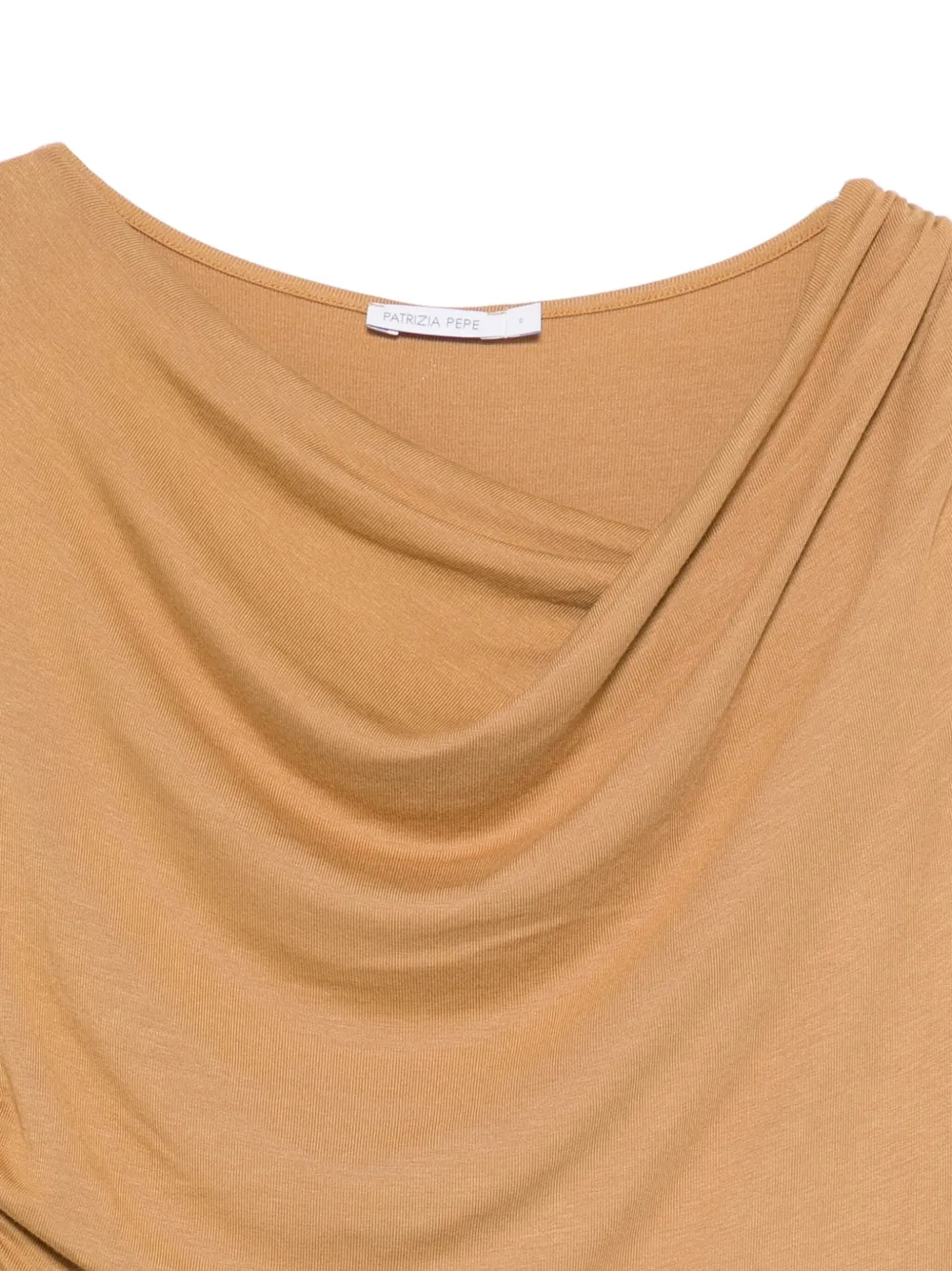 Patrizia Pepe Asymmetrische blouse Beige