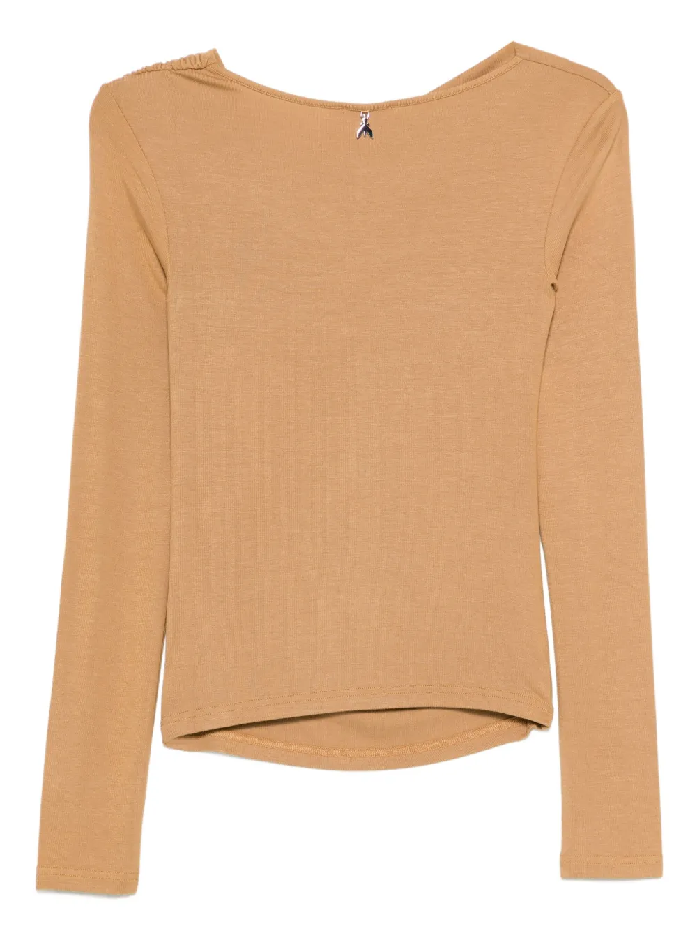 Patrizia Pepe Asymmetrische blouse - Beige