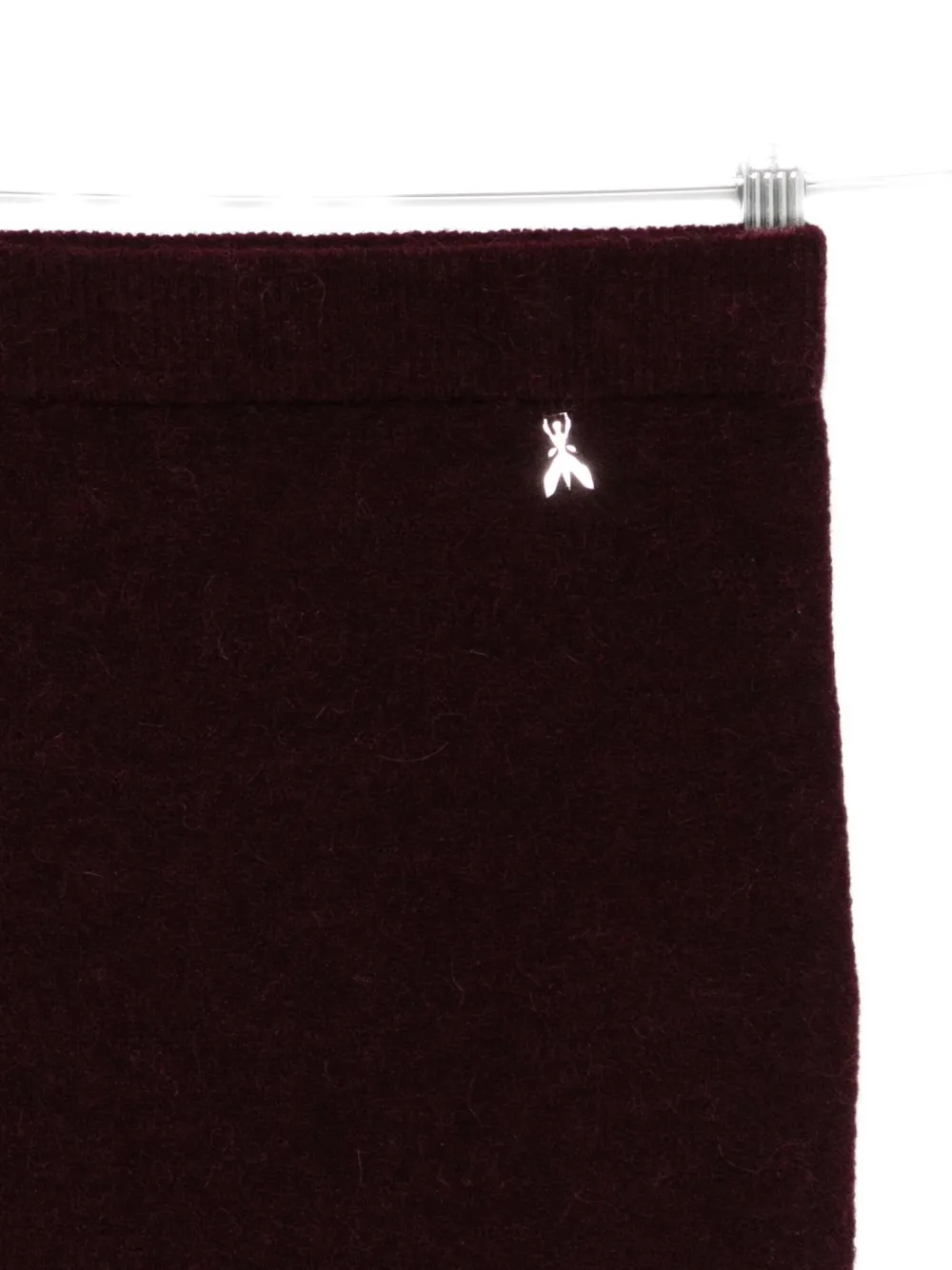 Patrizia Pepe Gebreide mini-rok Paars