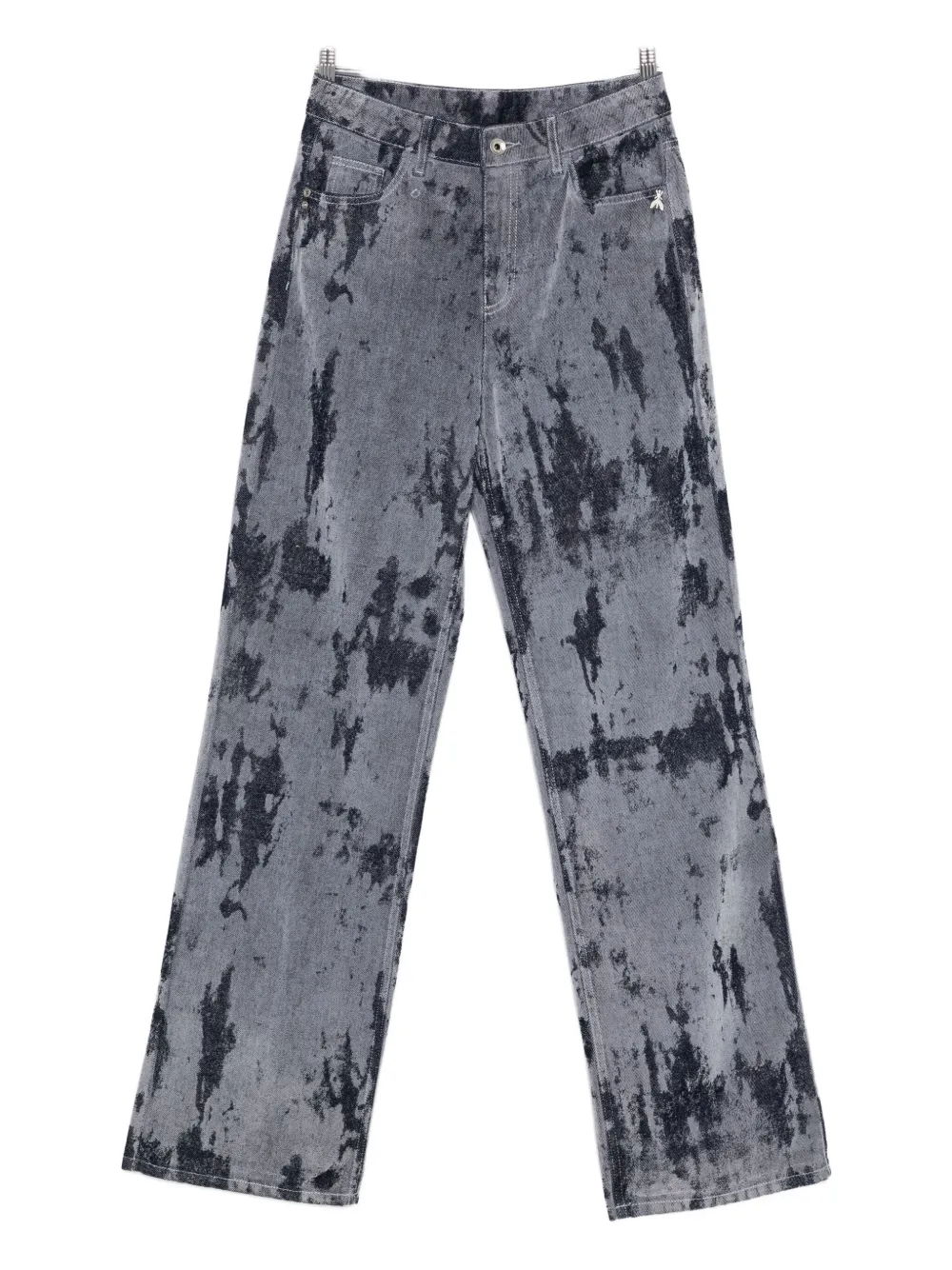 Patrizia Pepe Wide-leg Jeans In Gray