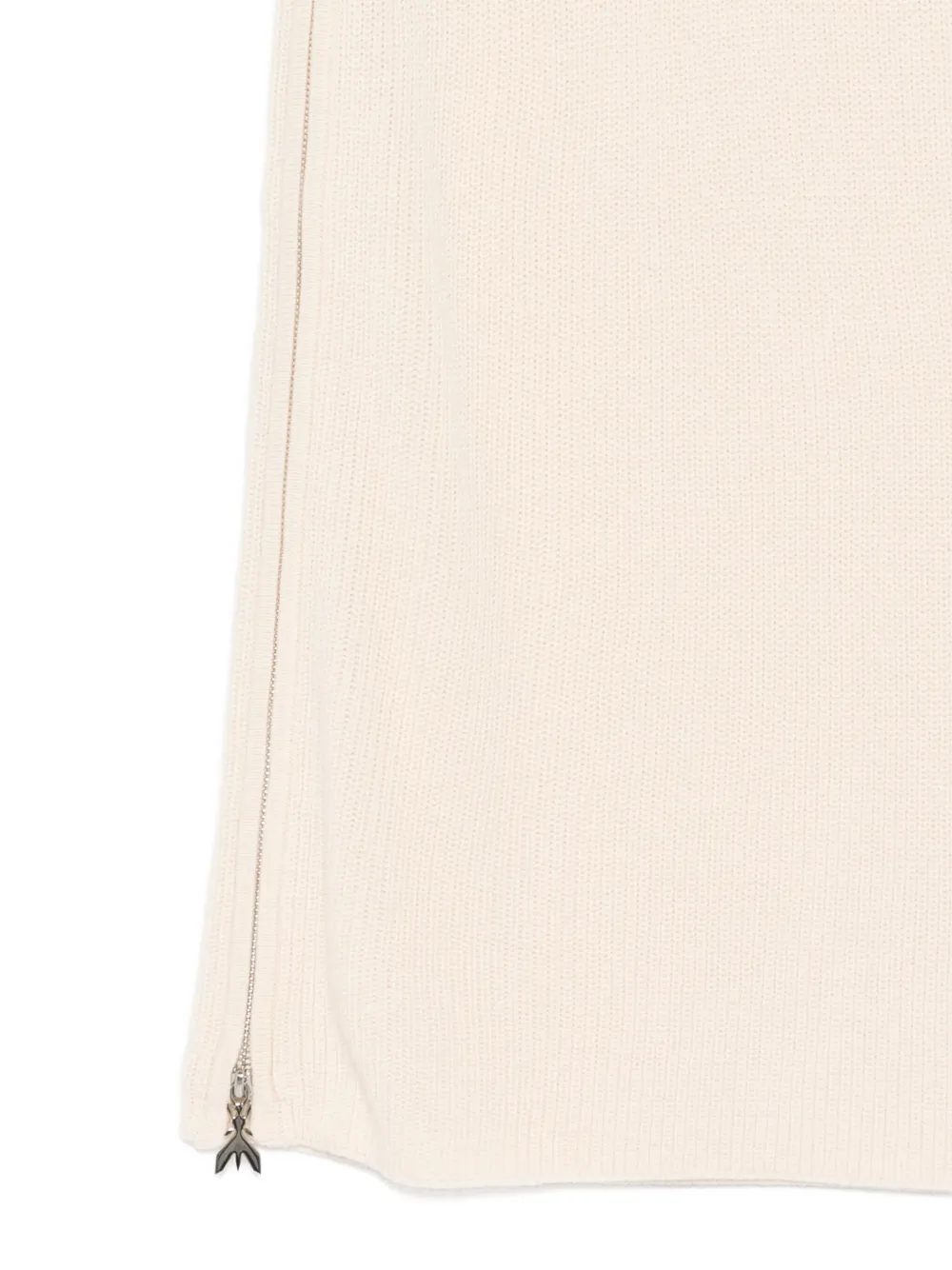 Patrizia Pepe Gebreide midi-rok Beige