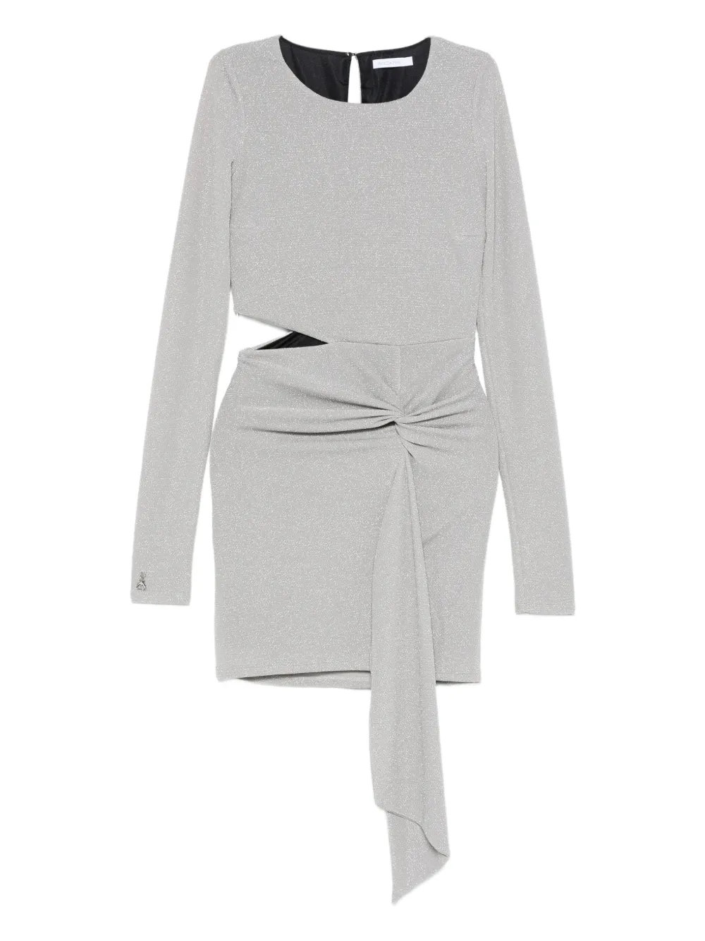 Patrizia Pepe lurex dress - Argento