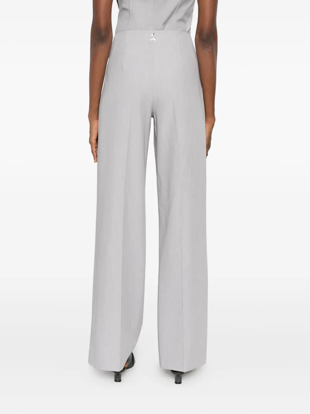 Patrizia Pepe Straight plooibroek Grijs