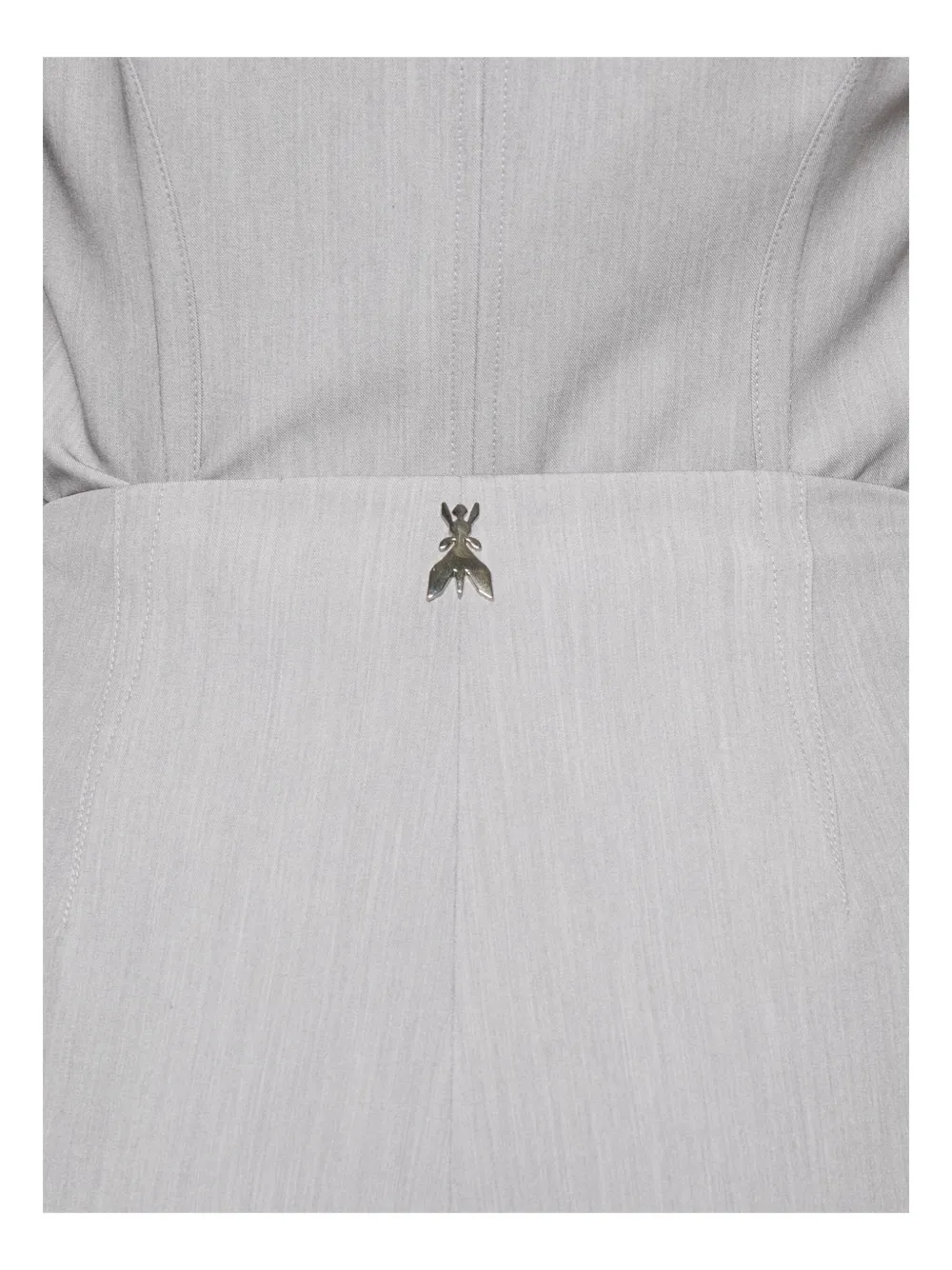 Patrizia Pepe Straight plooibroek Grijs