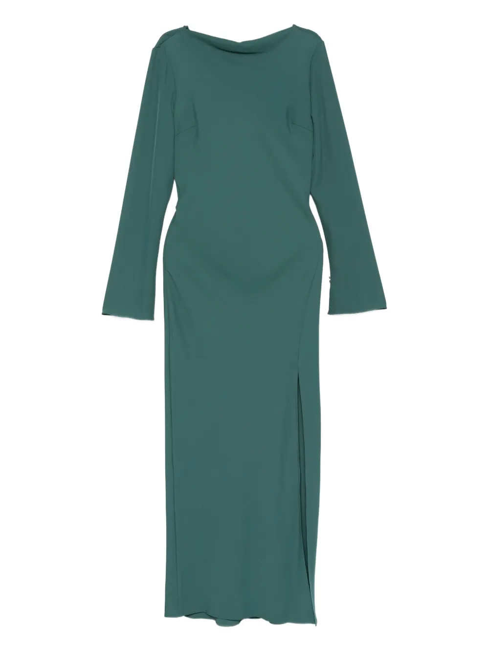 Patrizia Pepe long sleeve midi dress - Verde