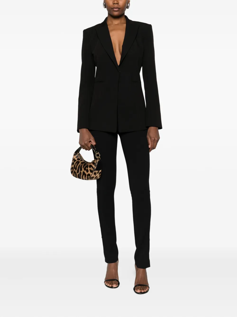 Patrizia Pepe Skinny broek - Zwart