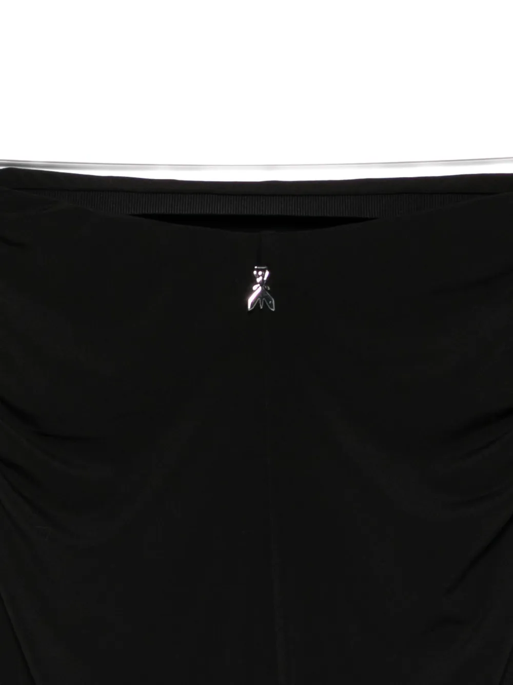 Patrizia Pepe Gedrapeerde rok Zwart