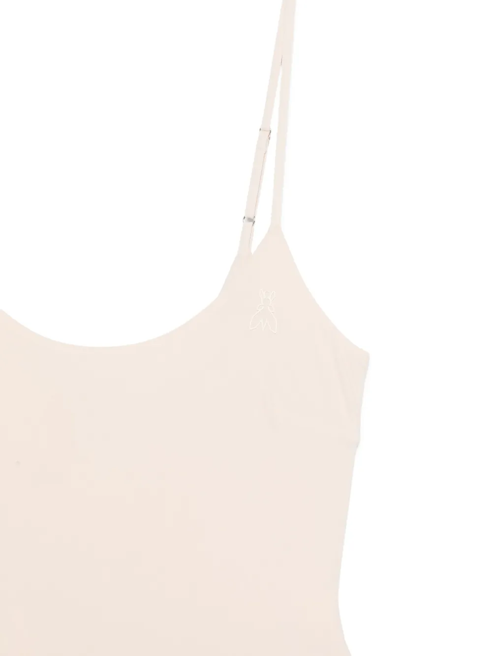 Patrizia Pepe Stretch Bodysuit In Gray