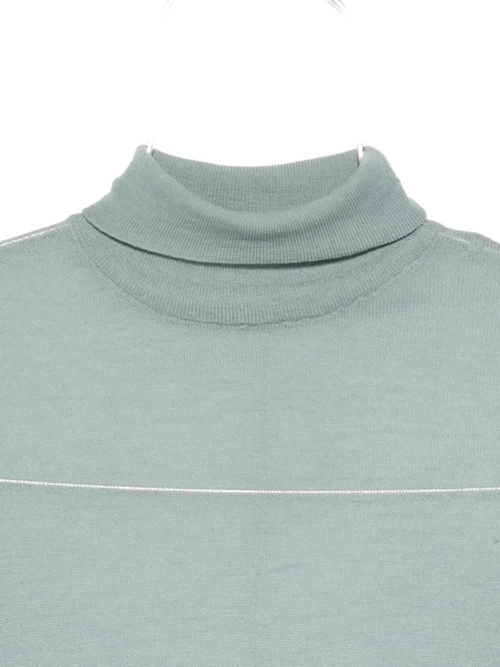 Patrizia Pepe Wool Turtleneck Sweater In Gray