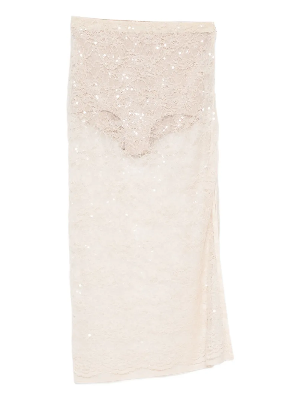 Patrizia Pepe sequin-embellished pencil skirt | Pink | Image 1
