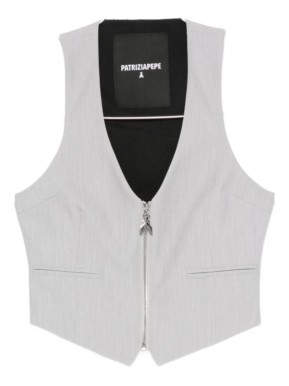 Patrizia Pepe Gilet met rits | Grijs | Image 1
