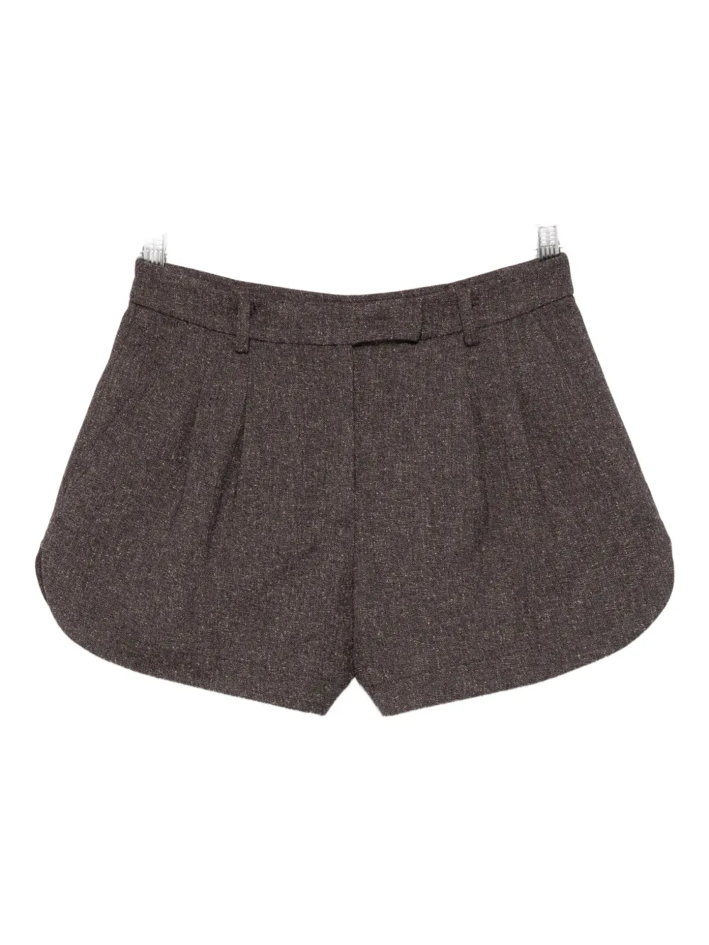 Patrizia Pepe structured balloon shorts | Brown | Image 1