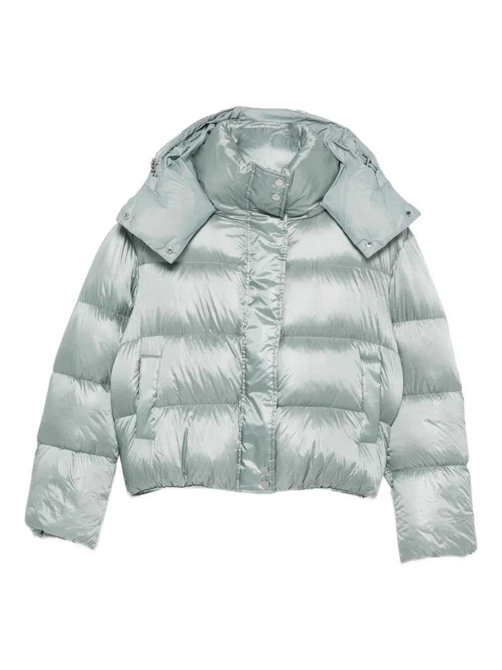 Patrizia Pepe hooded puffer jacket | Green | Image 1