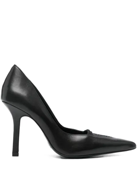 Patrizia Pepe 95mm leather pointed pumps