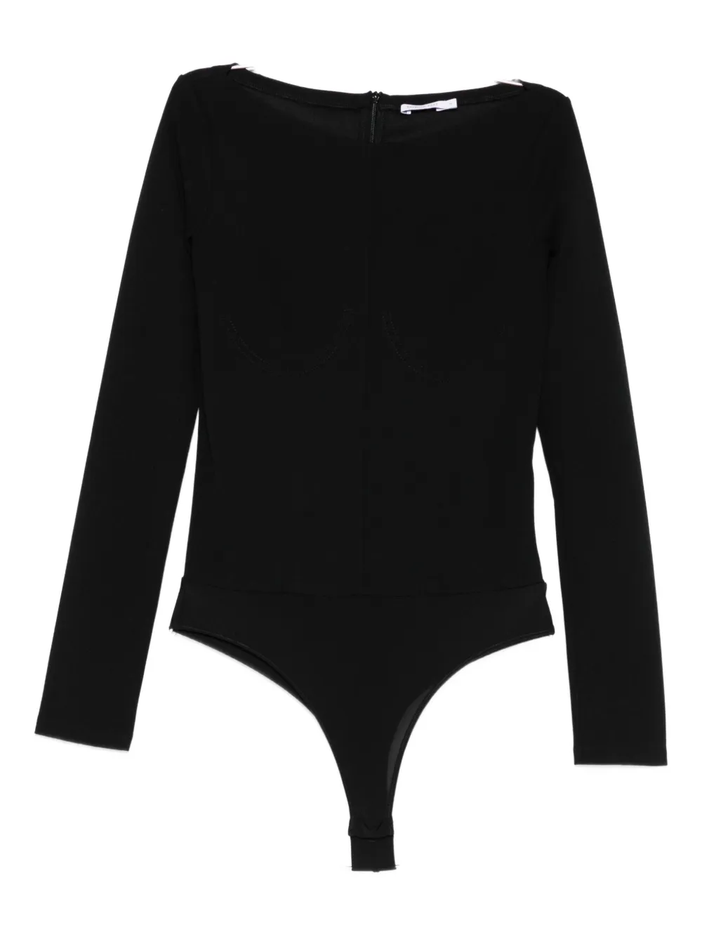 Patrizia Pepe long-sleeve bodysuit | Black | Image 1