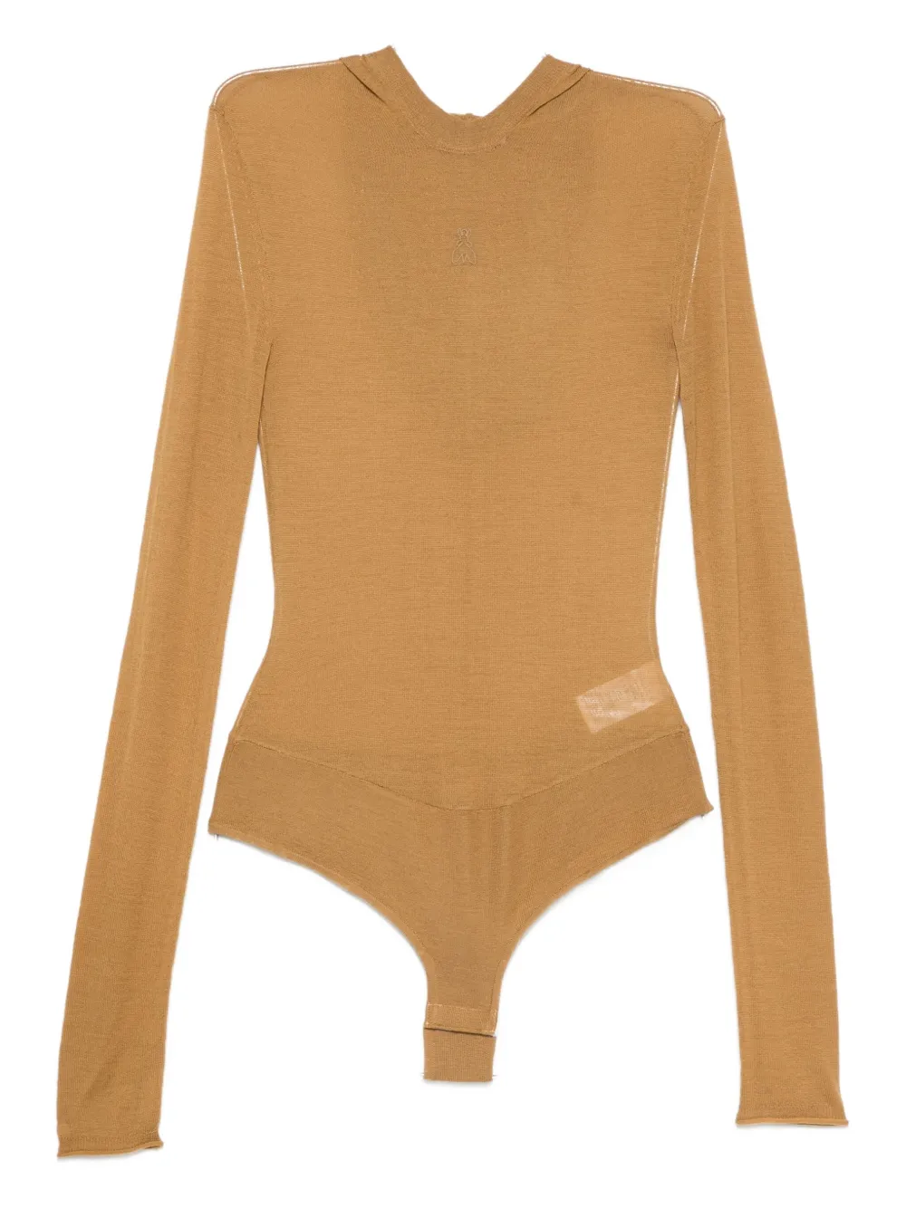 Patrizia Pepe hooded wool bodysuit | Neutrals | Image 1
