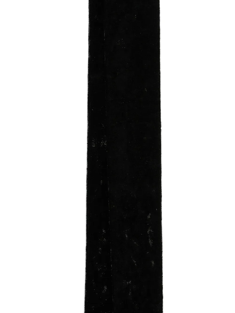 Patrizia Pepe Fluwelen sjaal - Zwart