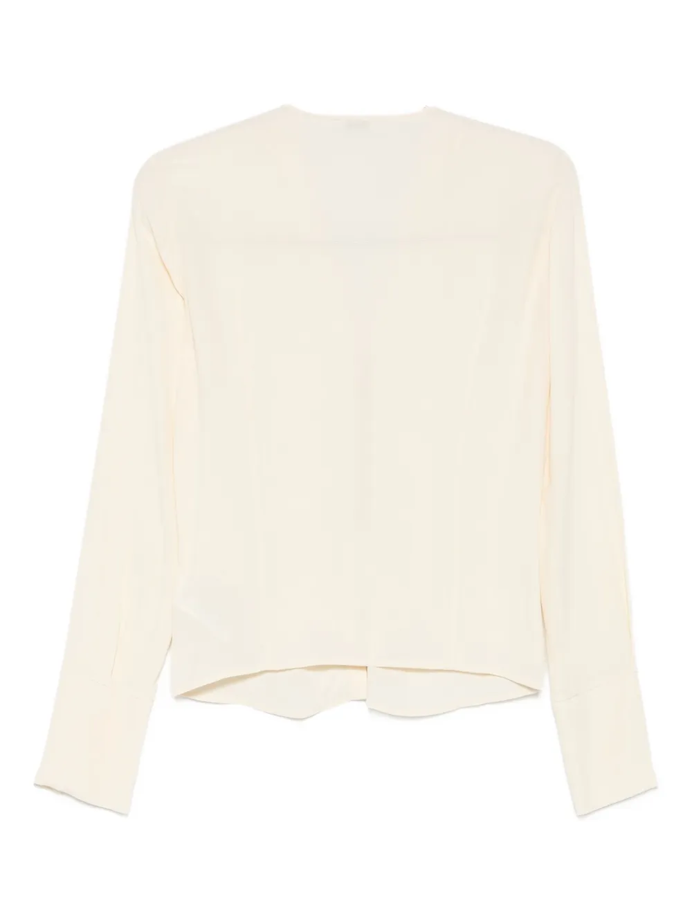 Patrizia Pepe Essential Blouse In White