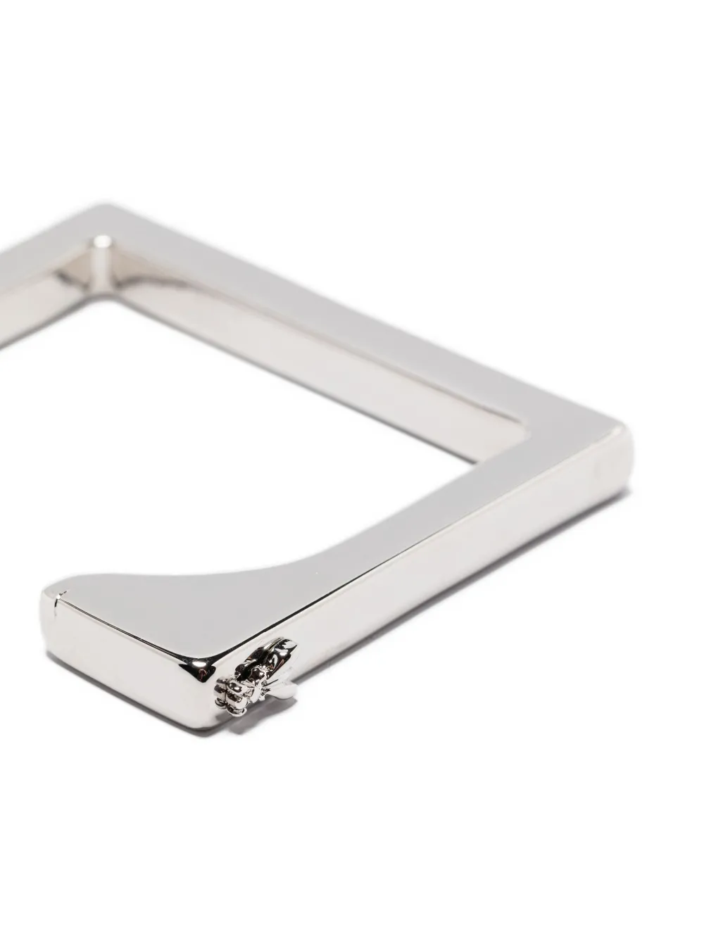  Patrizia Pepe Square-shape Bangle Bracelet - Silver 