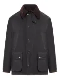 Barbour corduroy-collar cotton jacket - Grey
