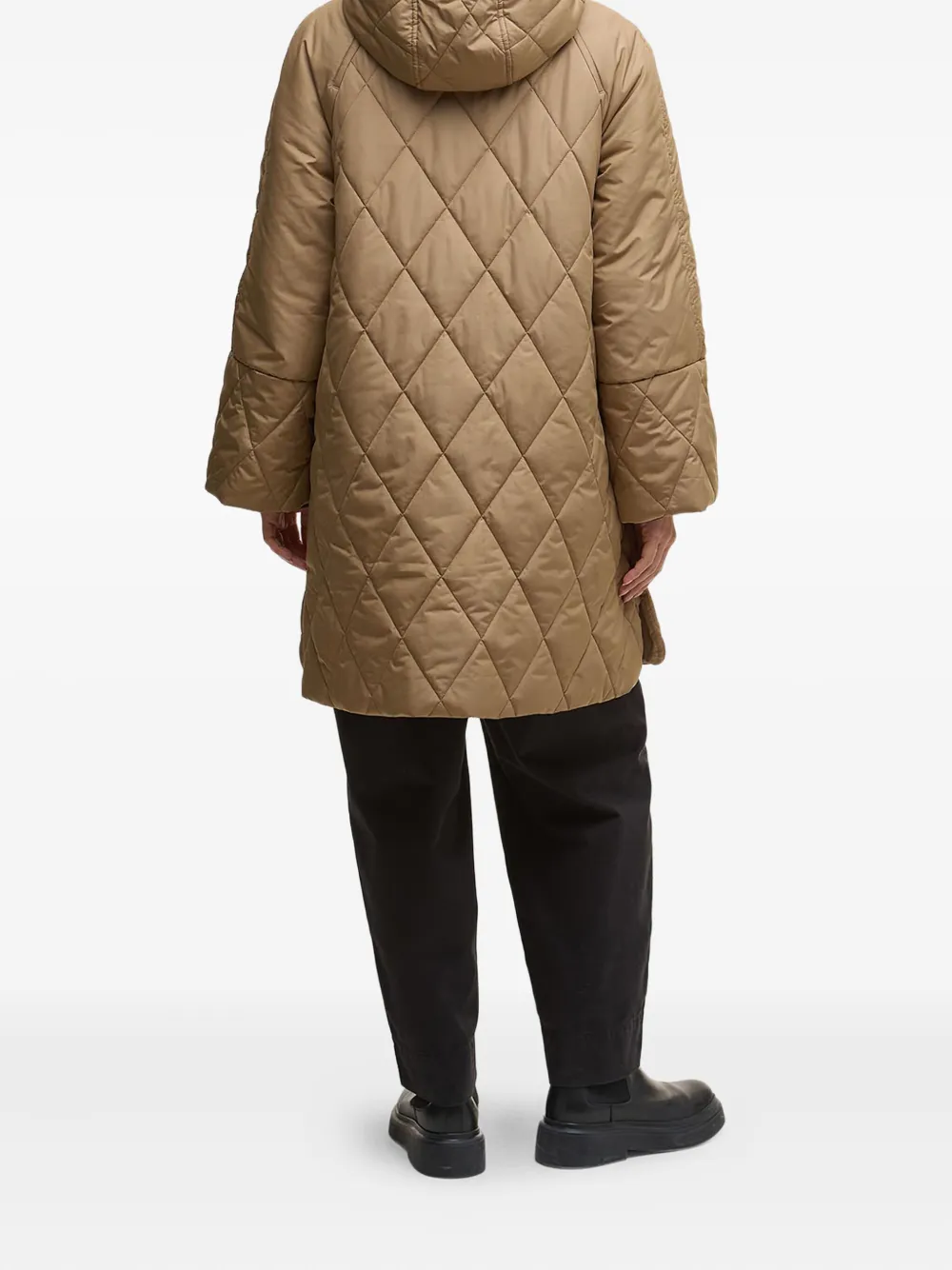 Barbour quilted-hooded coat | 单排扣大衣 | Image 2