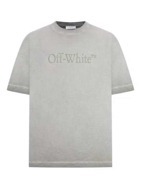 Off-White logo-print dégradé T-shirt