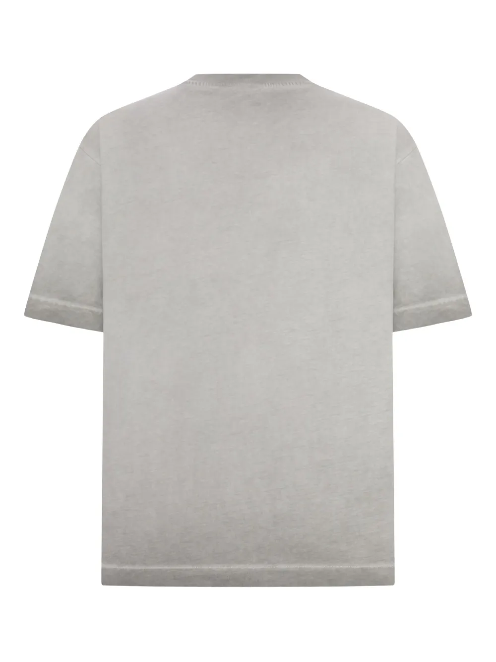 Off-White logo-print dégradé T-shirt - Grijs