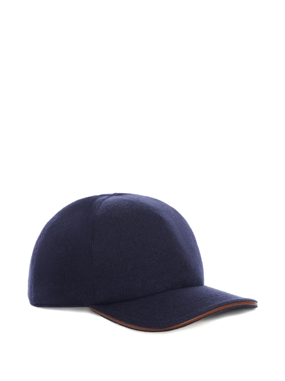 Kiton Kasjmier honkbalpet Blauw