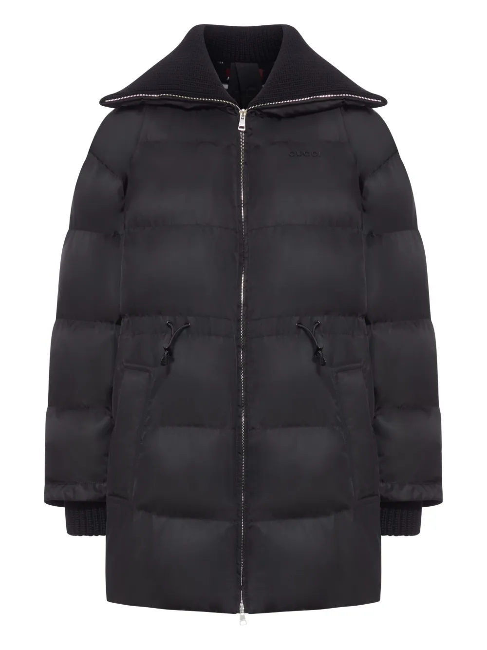 Gucci キルティング コート - ブラック Gucci キルティング コート - ブラック