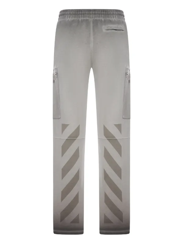 専用Off-White シルバー ストライプパンツ Off-White ストライプ パンツ | グレー | FARFETCH JP