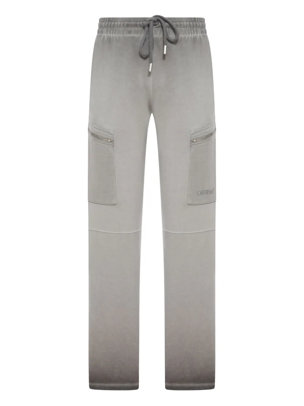 Off-White diagonal-stripe trousers | Grey | Image 1