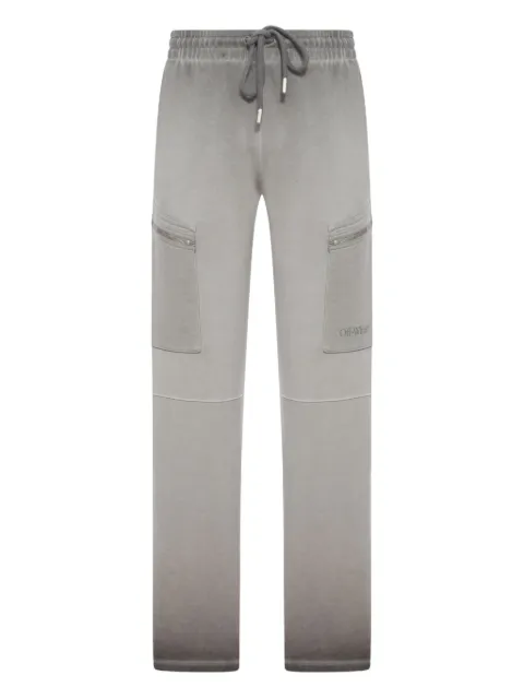 Off-White pantalones con rayas diagonales