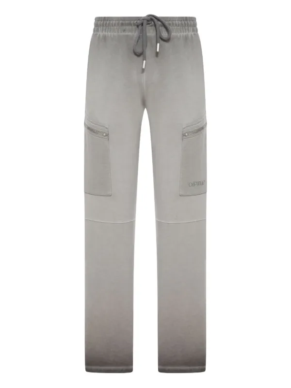 専用Off-White シルバー ストライプパンツ Off-White ストライプ パンツ | グレー | FARFETCH JP