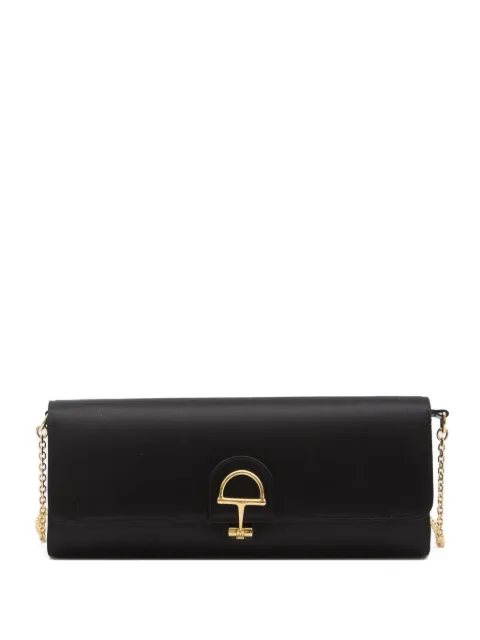 Gucci 73 half-horsebit chain-strap clutch bag 