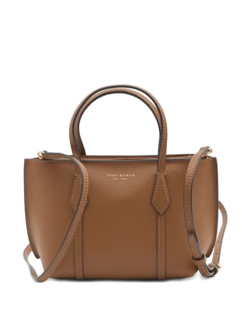 Tory Burch mini Perry zip-top leather tote bag