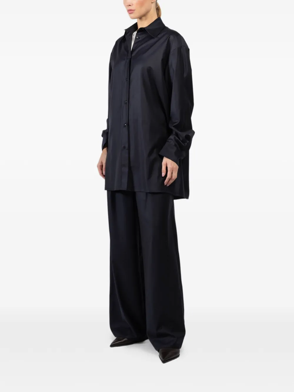  Dusan Camicia Oversize - Nero 