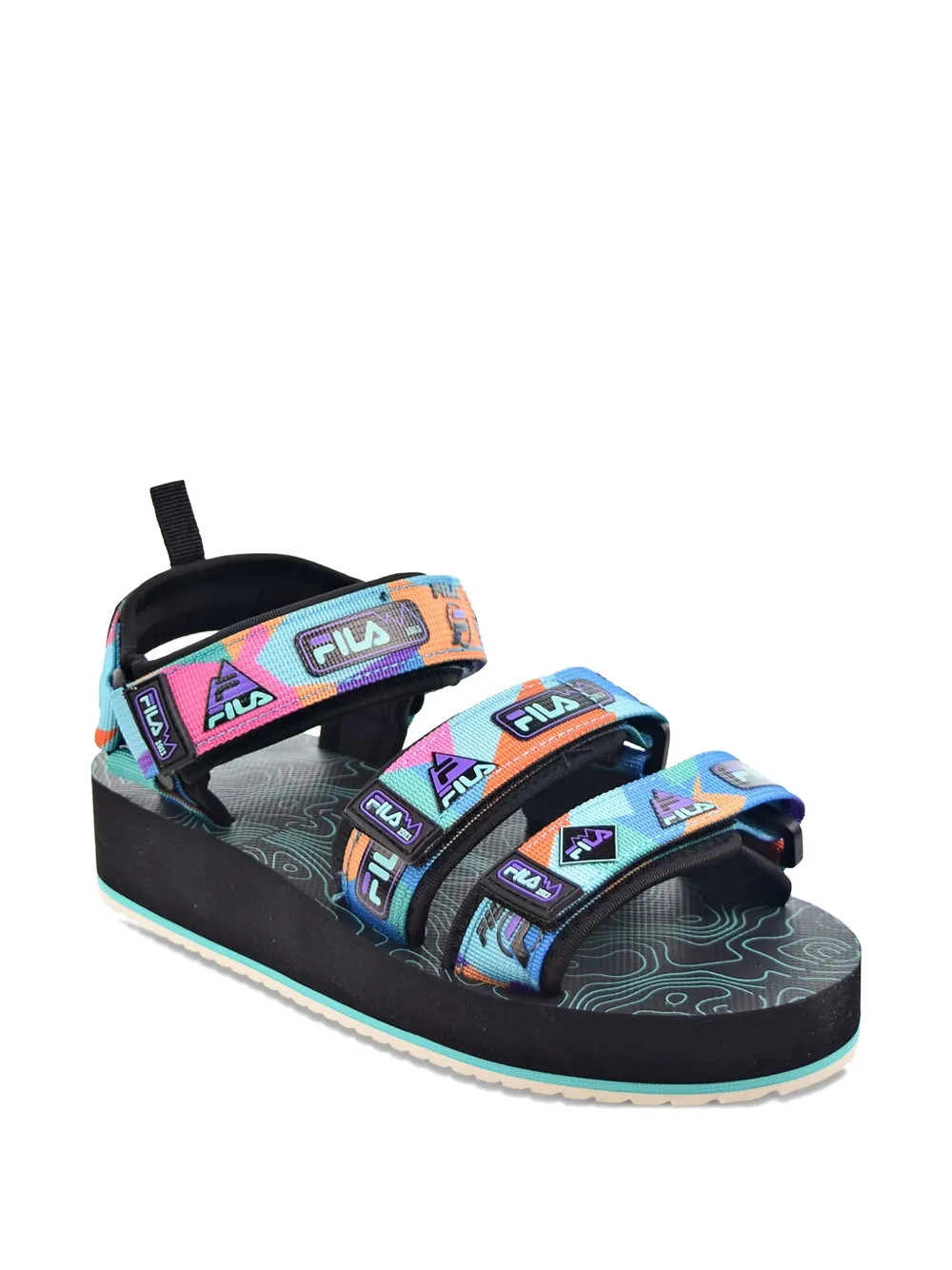 Fila Drifter DNS '90s Hiking sandalen met plateauzool en bandje - Blauw