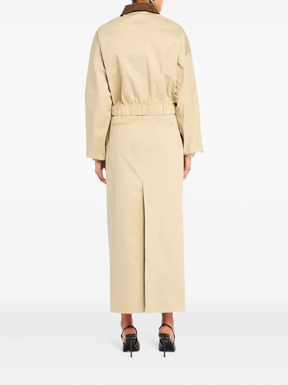 Ser.o.ya Majed Maxi Skirt In Brown