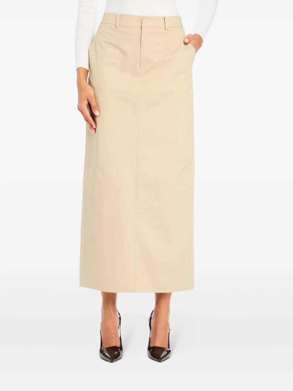 Ser.o.ya Majed Maxi Skirt In Brown
