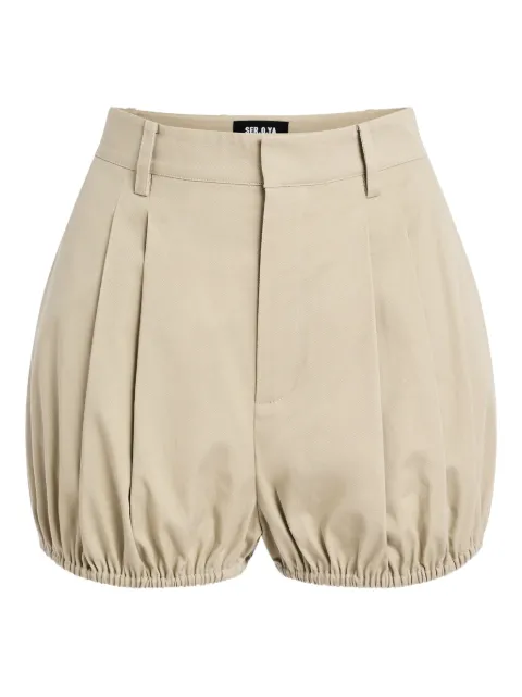 SER.O.YA Jo pleated balloon shorts