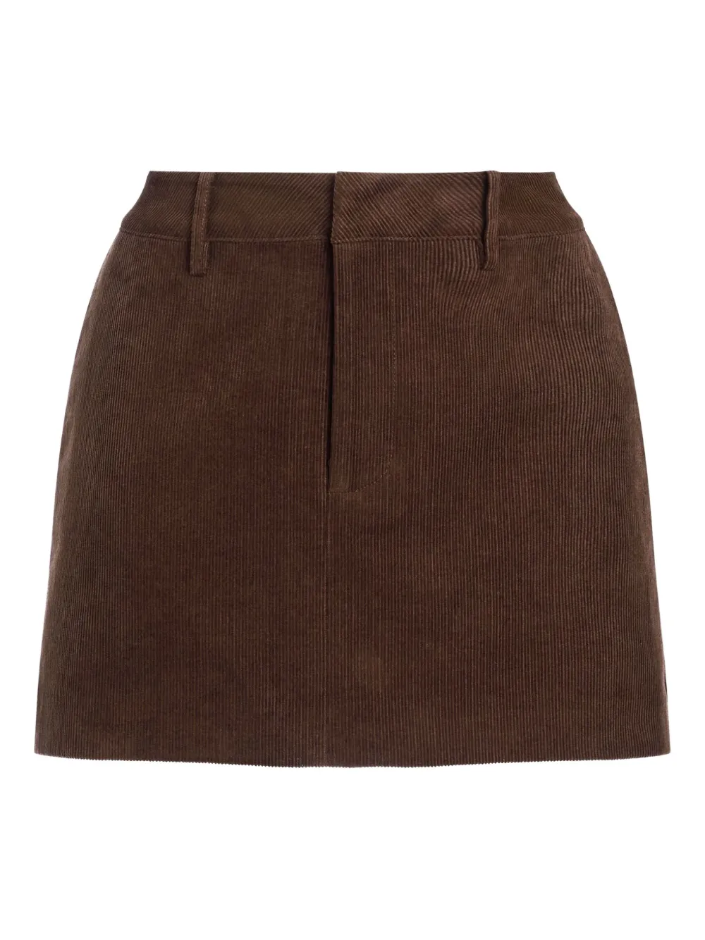 SER.O.YA Azalea corduroy mini skirt | Brown | Image 1